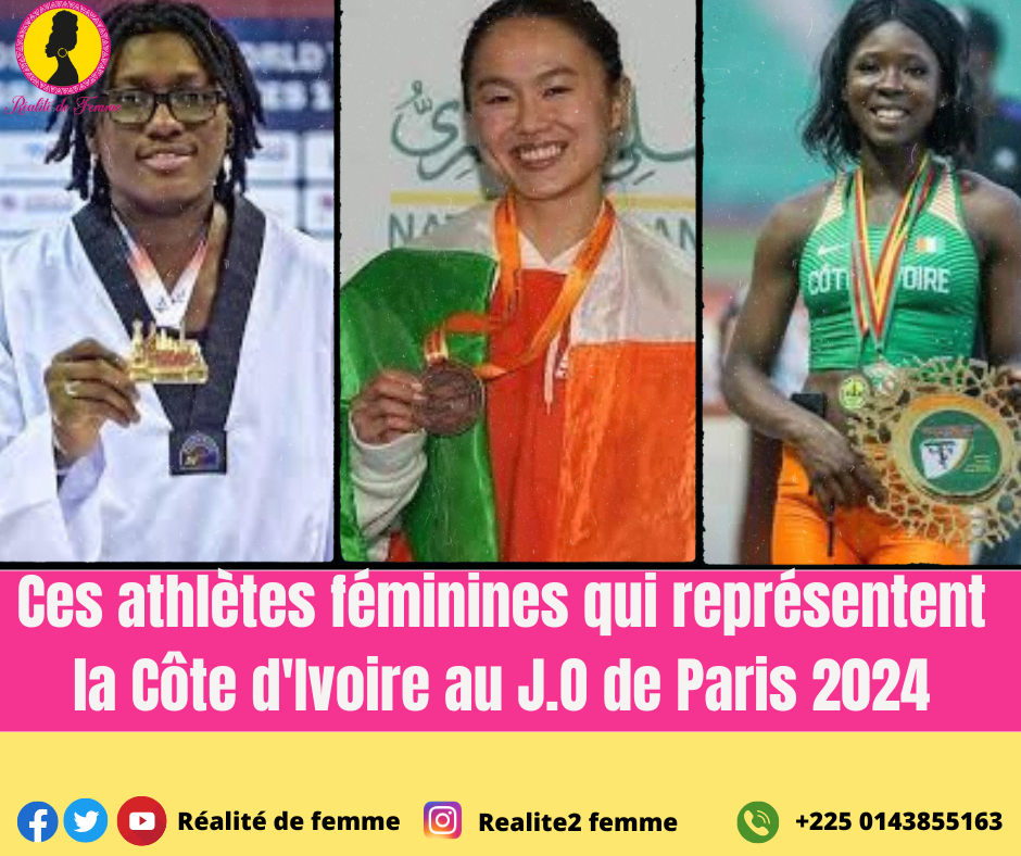 Jeux Olympiques Paris 2024 : Ces Athlètes Féminines qui vont représenter la Côte d’Ivoire